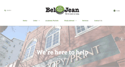 Desktop Screenshot of bel-jean.com